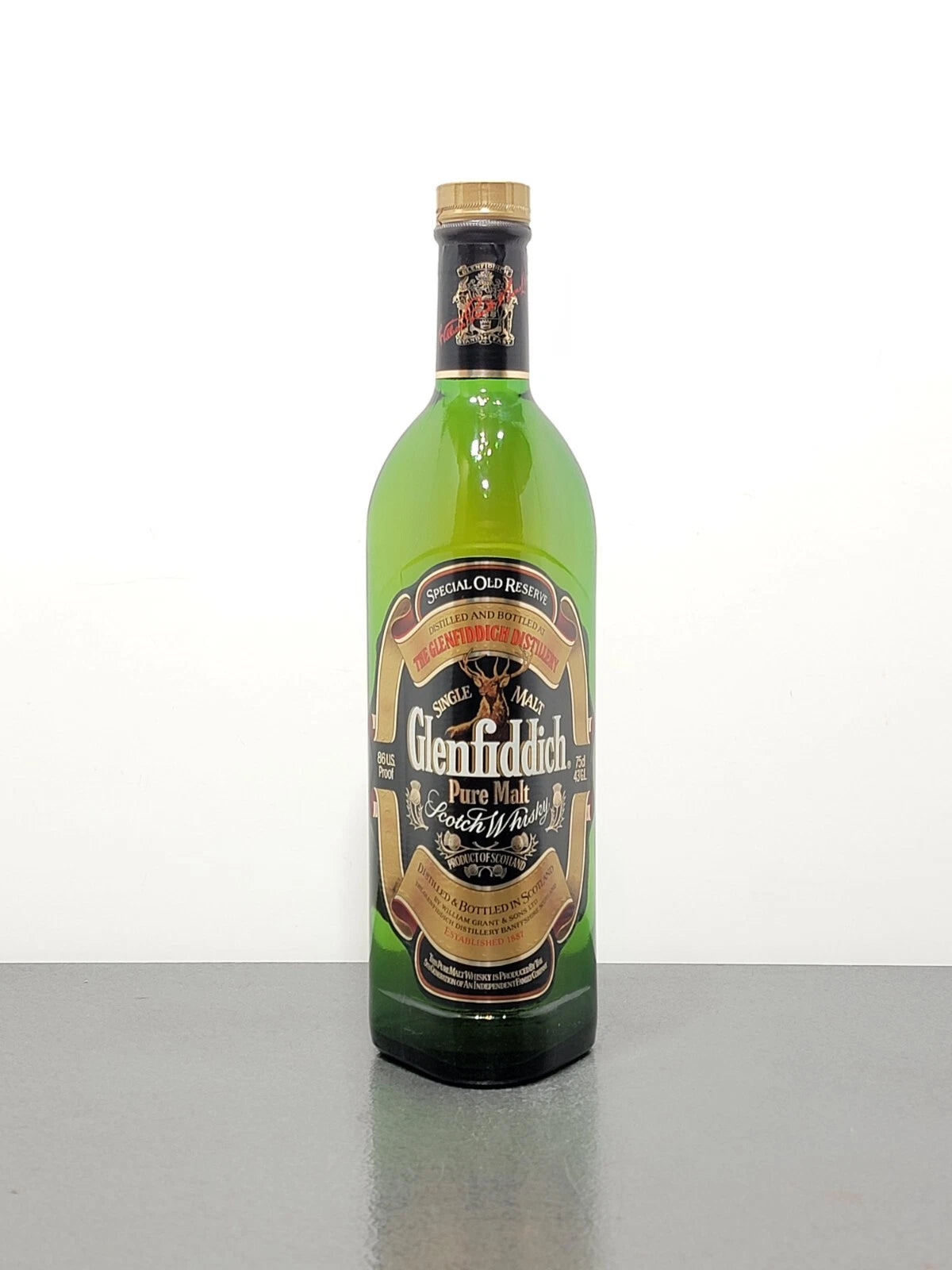 Glenfiddich 1980s Whisky Pure Malt Special Old Reserve William Grant bott.75 cl 43%