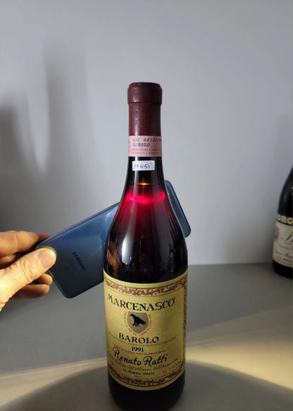 Barolo Renato Ratti 1991 Marcenasco Abbazia dell'Annunziata bott. 75 cl 13,5%