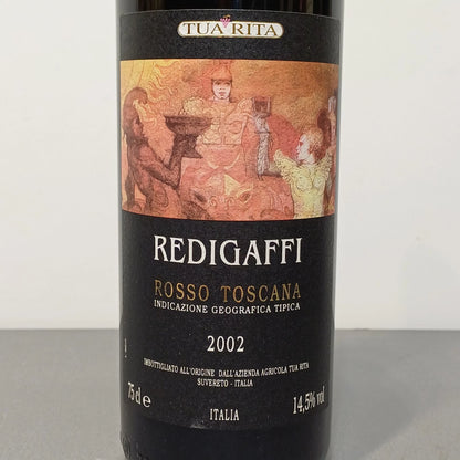 Redigaffi Tua Rita 2002 Rosso Toscana bott.75 cl 14.5%