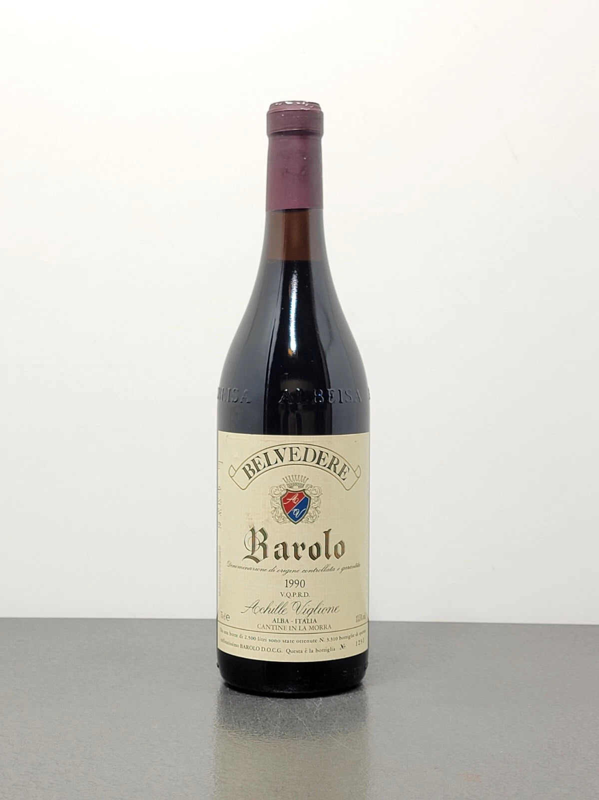 Barbaresco Belvedere 1990 Achille Viglione bott...75 cl 13.5%