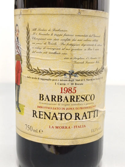 Barbaresco Renato Ratti 1985 bott.75 cl