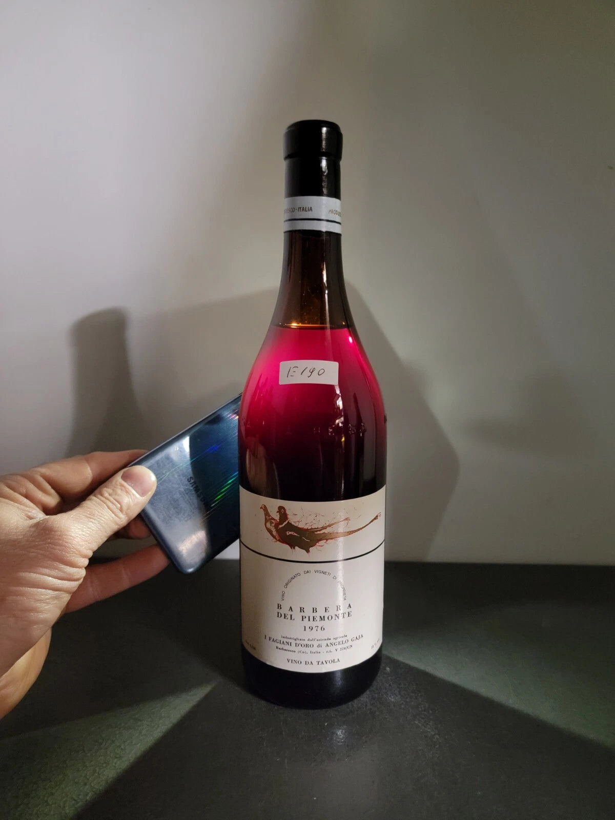 Gaja 1976 Barbera I Fagiani d'Oro bott.72 cl