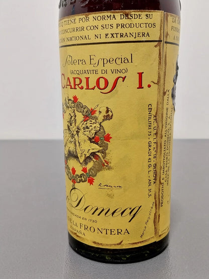 Carlos I Solera Especial Pedro Domecq anni 50 bott.0.75 cl