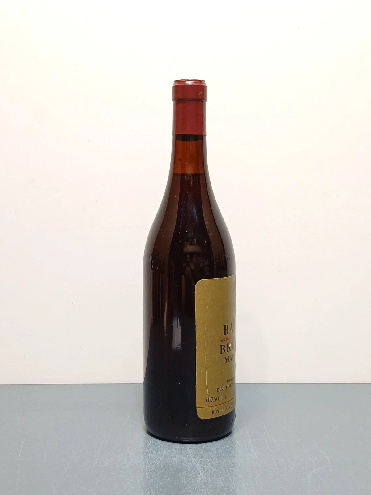 Barolo 1974 Brunate Marcarini Elvio Cogno La Mora bott75 cl