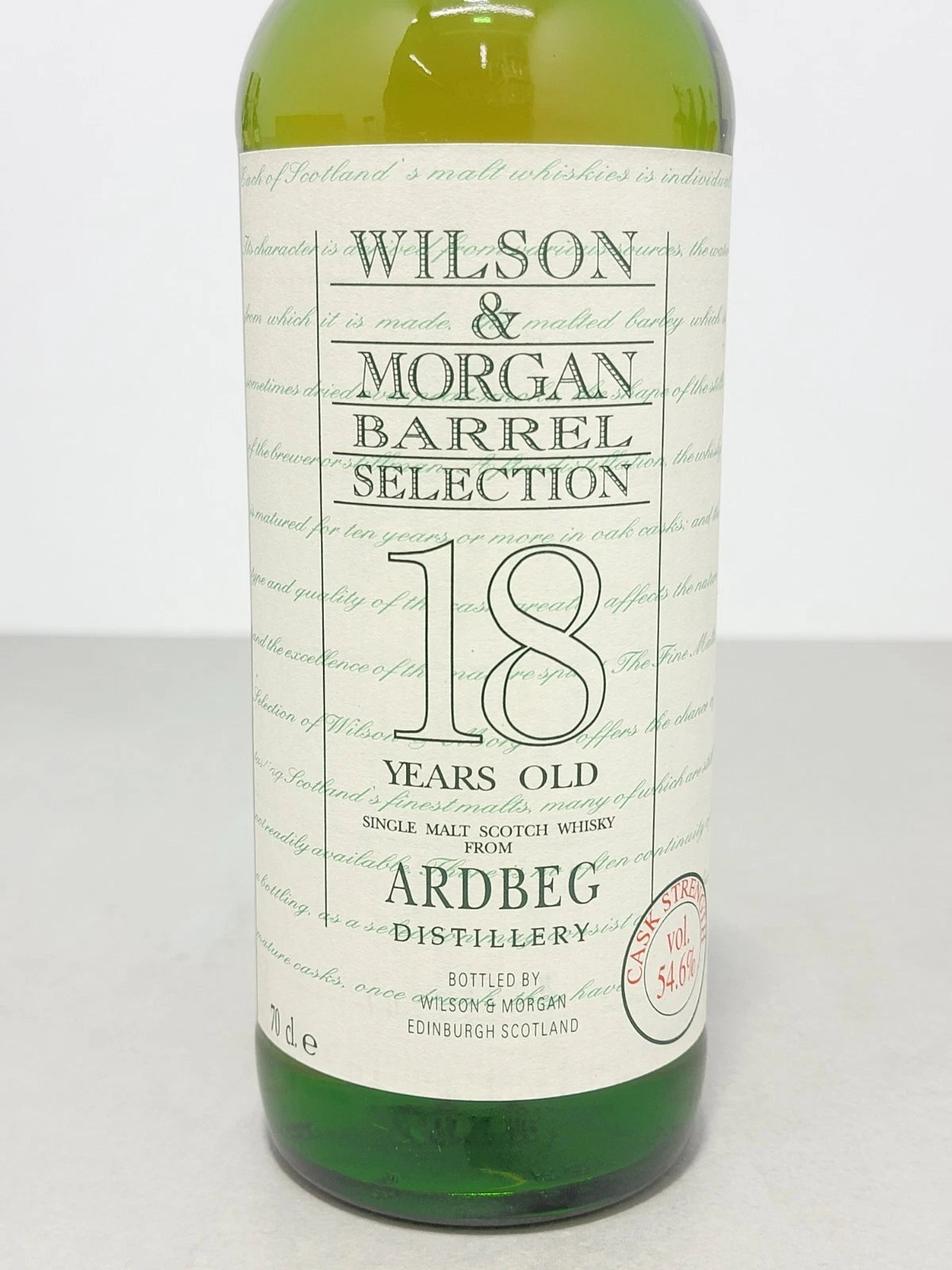 Whisky Ardbeg 18 years 1974 Wilson & Morgan imb... 1993