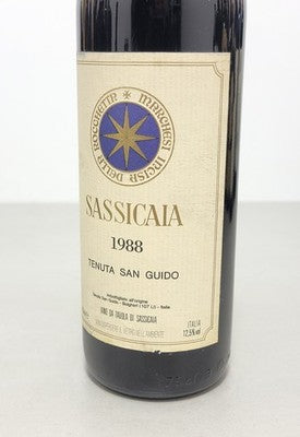 Sassicaia 1988 Tenuta San Giudo Bolgheri bott. 75 cl 12,5%
