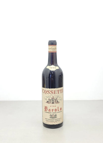 Barolo Cossetti 1962 Clemente & Figli bott.72 cl 13.5%