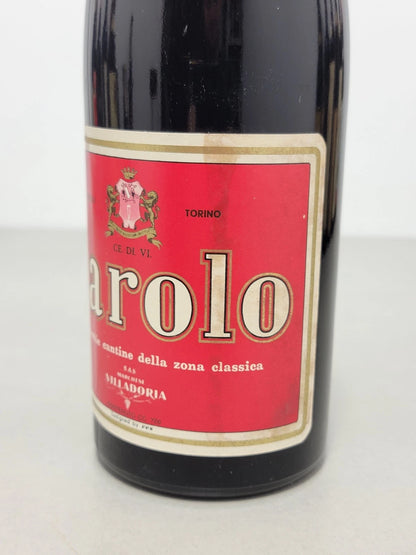 Barolo 1958 Marchese Villadoria Serralunga D'alba bott 72 cl, 13%