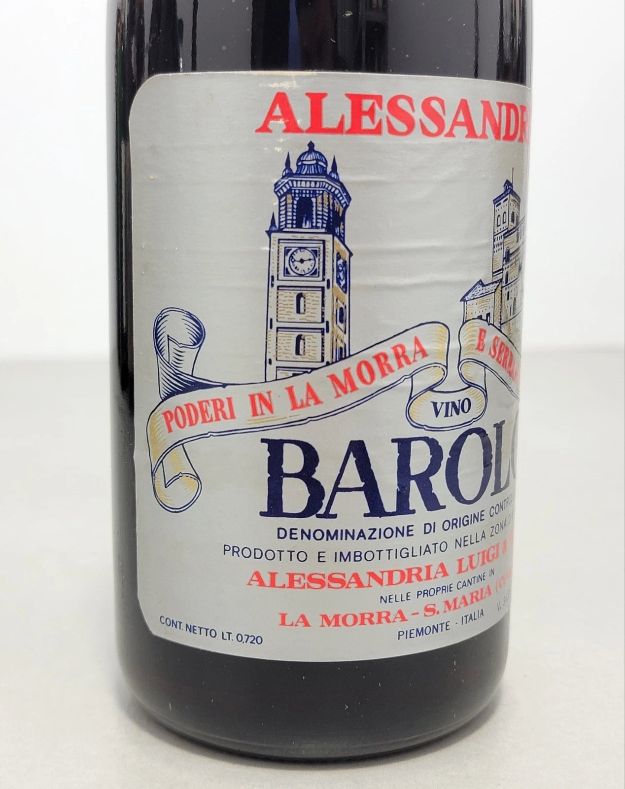 Barolo Alessandria Luigi 1967 Serralunga D'alba La Morra bott.72 cl 14%