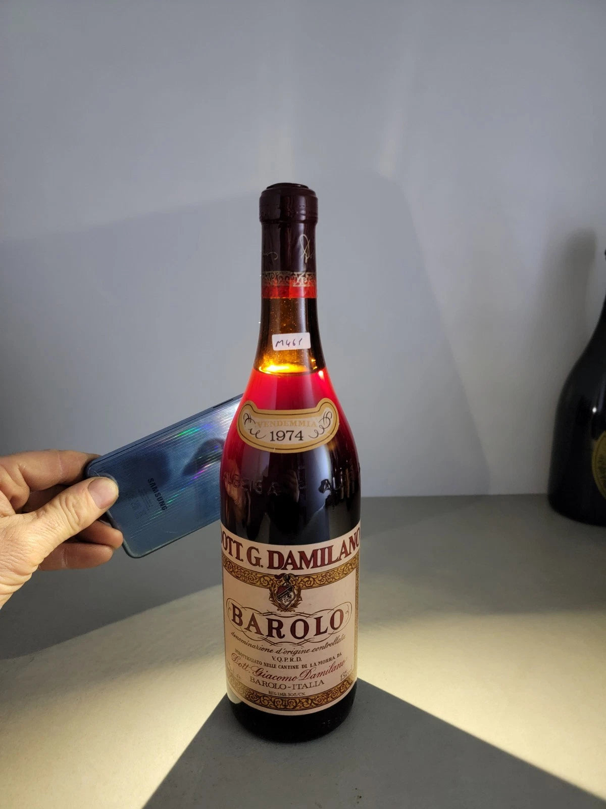 Barolo 1974 Giacomo Damilano bott.75 cl 13%