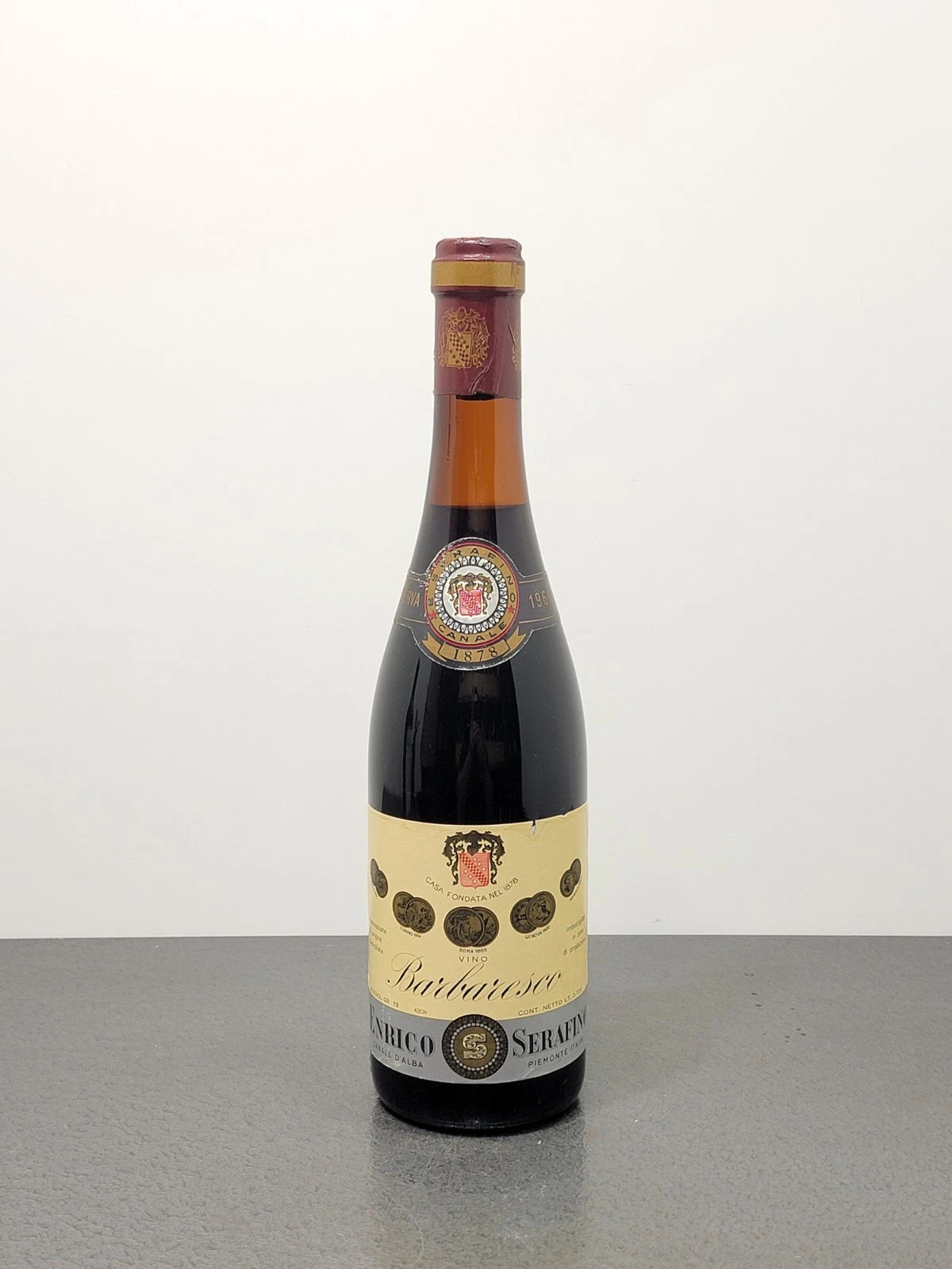 Barbaresco Enrico Serafino 1966  Riserva bott..72 cl 13%