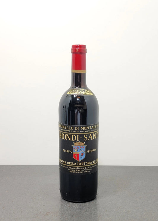 Biondi Santi 1983 Riserva Brunello Di Montalcino Bott.75 cl