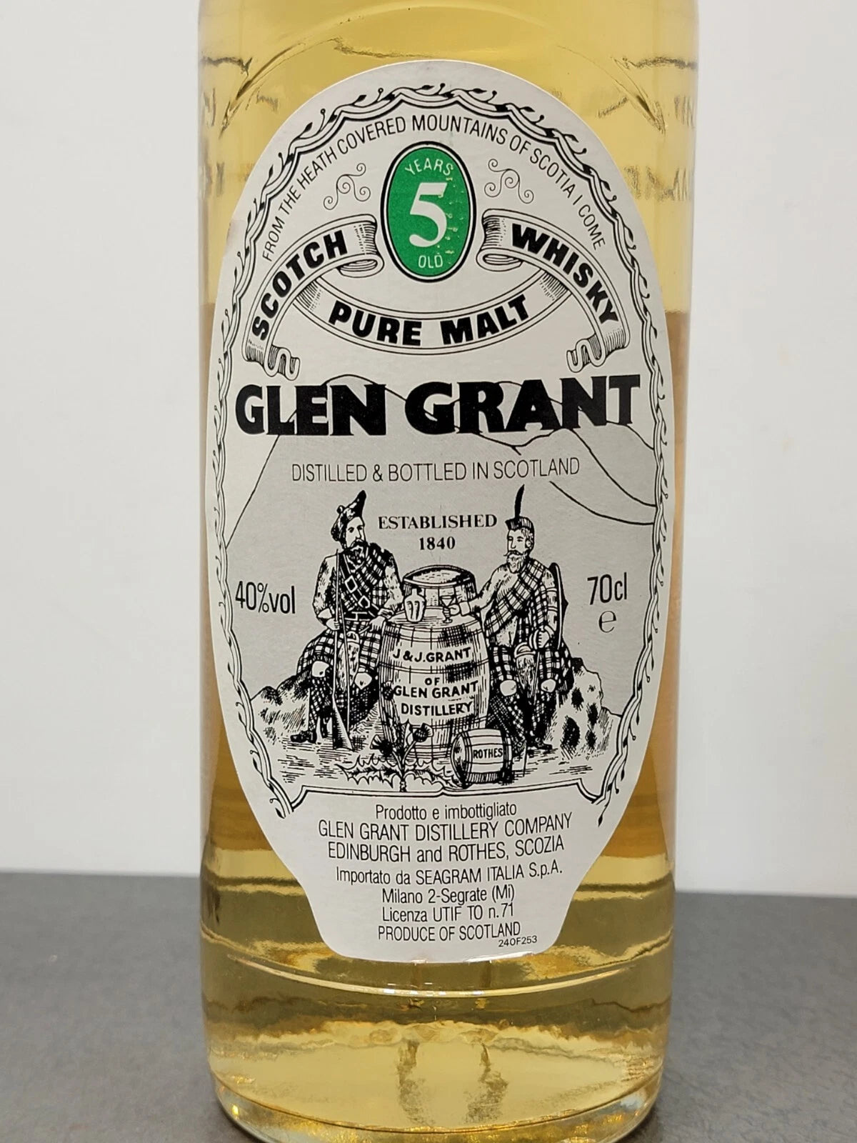 Glen Grant 1985  5 years Highland Malt bott.75 cl
