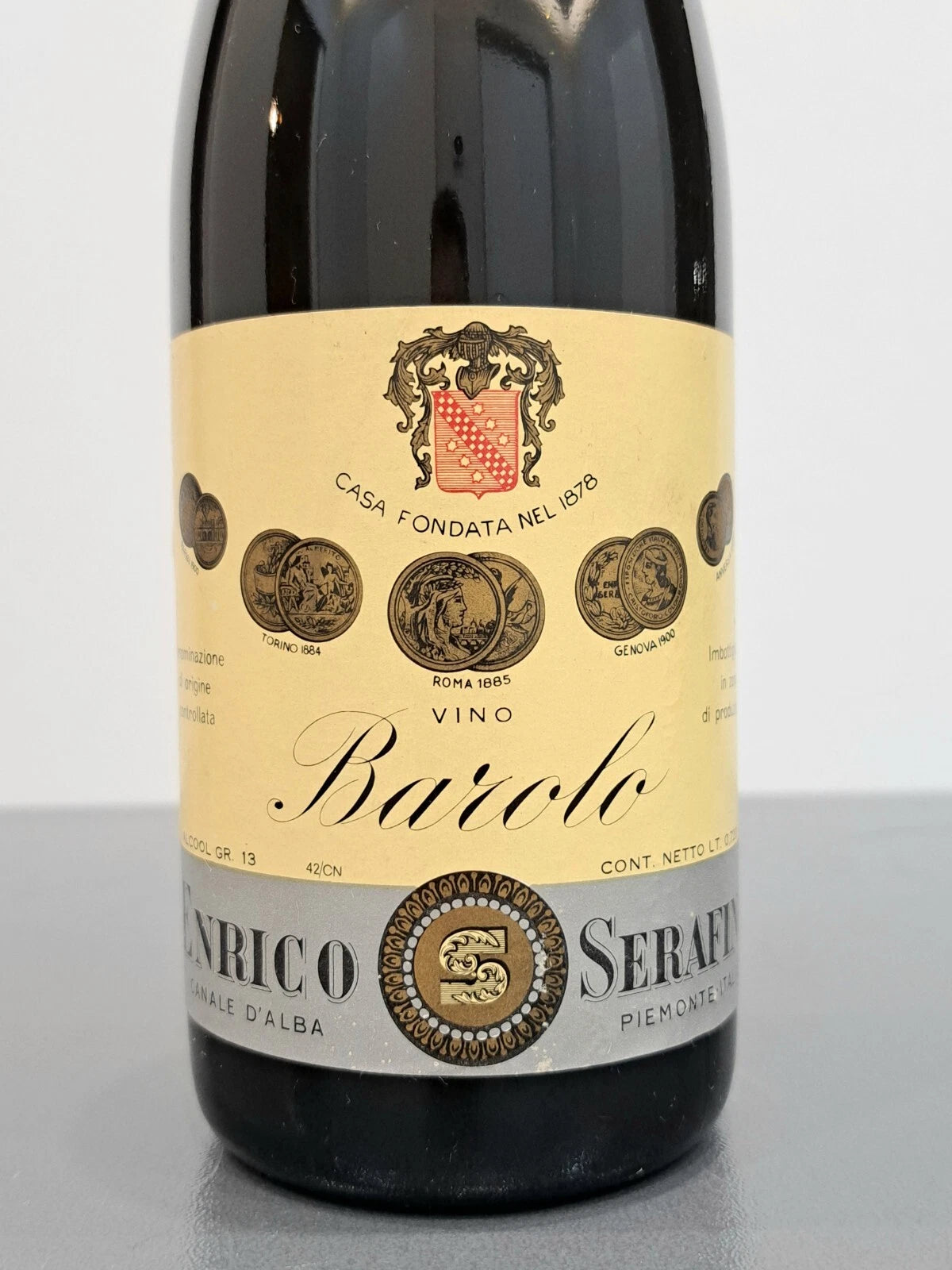 Barbaresco Enrico Serafino 1952 Riserva Speciale bott..72 cl  13%_2