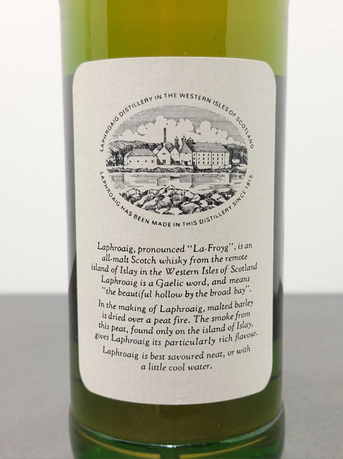 Whisky Laphroaig Unblended 10 years 1980s