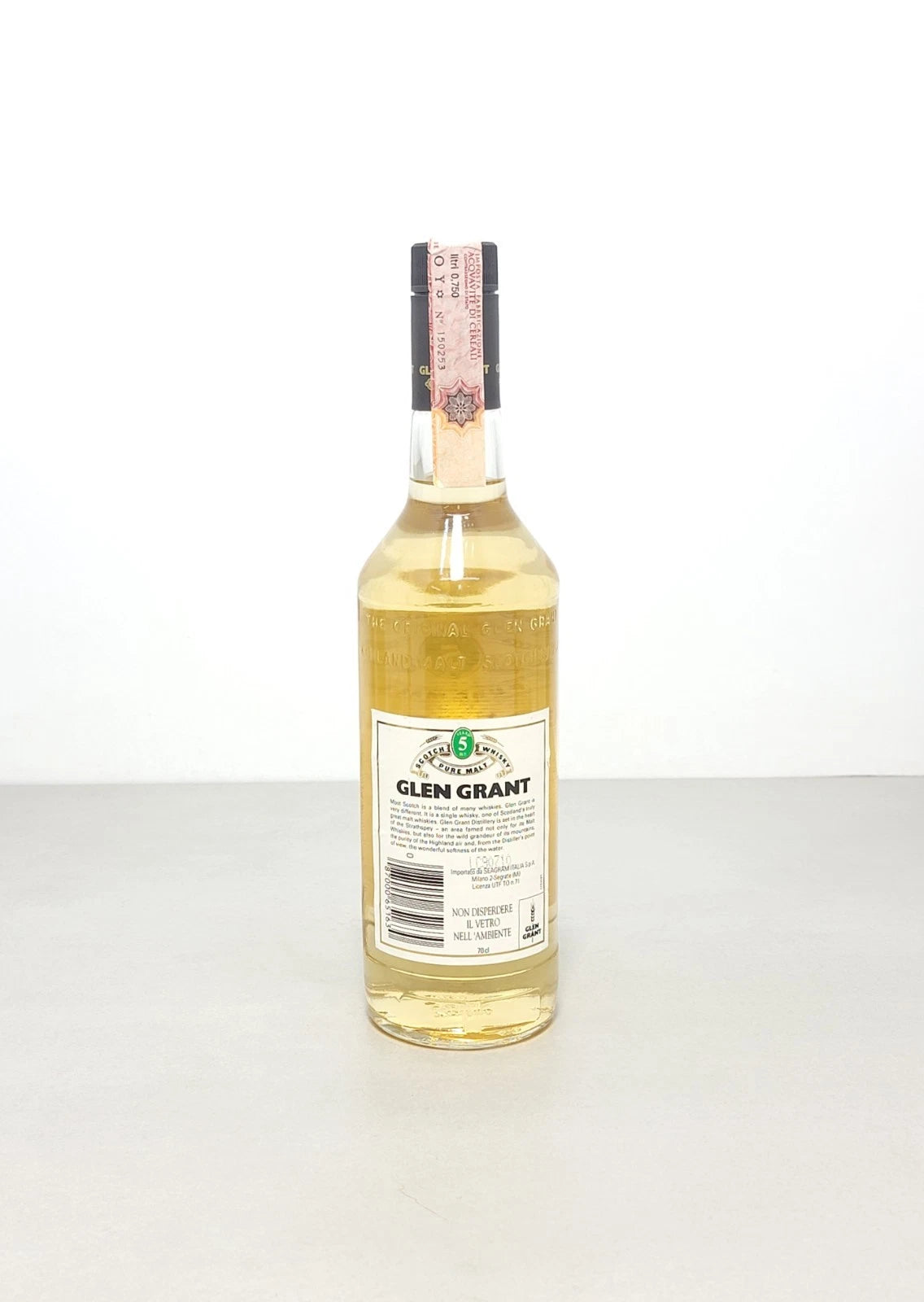 Whisky Glen Grant 5 years 1988 Pure Malt bott.70 cl 40%