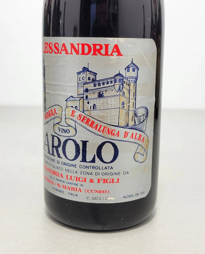 Barolo Alessandria Luigi 1967 Serralunga D'alba La Morra bott.72 cl 14%