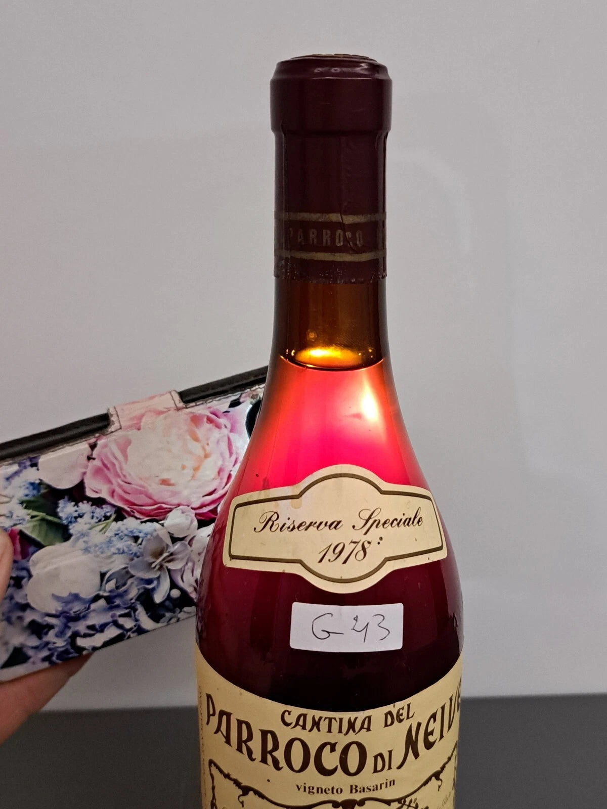 BarbarescoParroco Di Neive 1978 Riserva Speciale Vigneto Basarin bott.75 cl