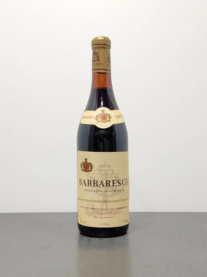 Barbaresco Ascheri Giacomo 1979  bott..75 cl 13%