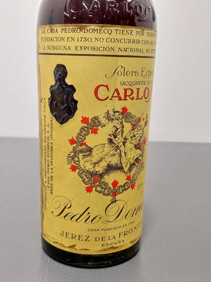 Carlos I Solera Especial Pedro Domecq anni 50 bott.0.75 cl
