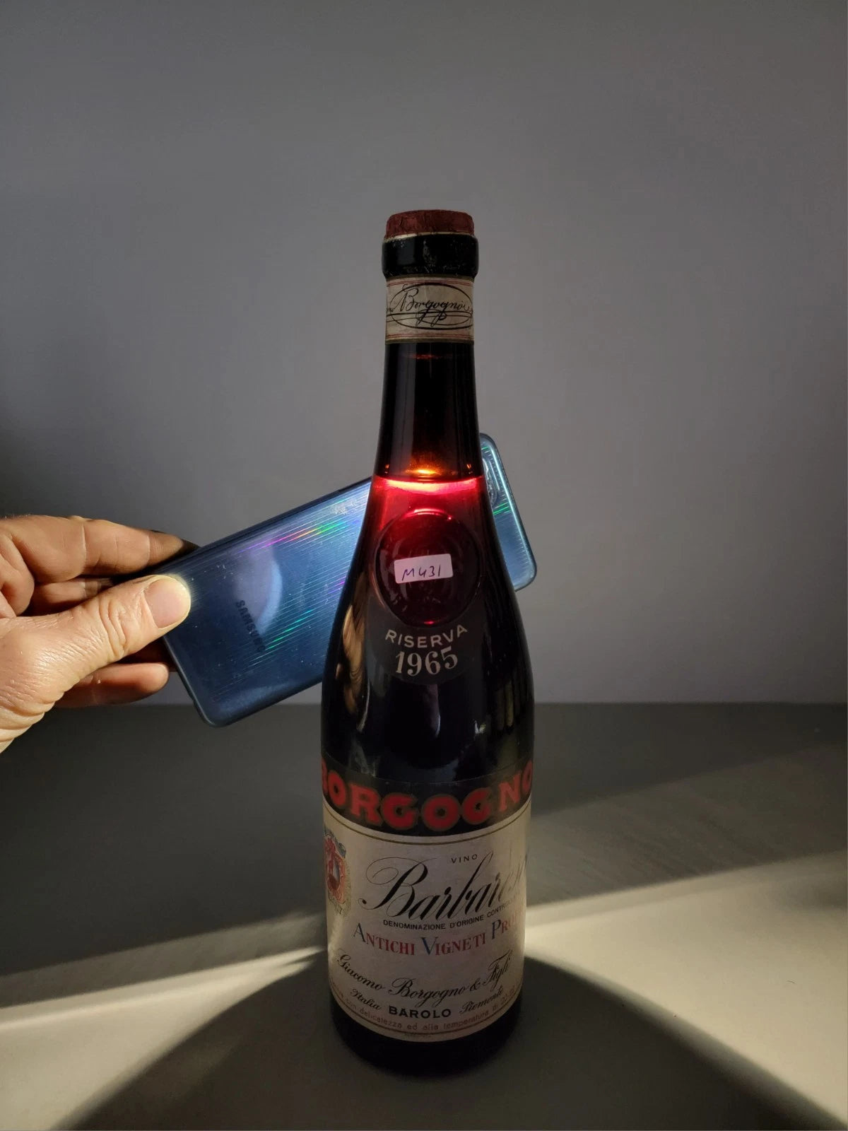 Barbaresco Borgogno Riserva 1965 Antichi Vigneti Propri bott.. 72 cl 13,5%_5