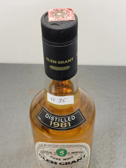 Glen Grant 5 years 1981 Pure Malt Scotch Whisky bott.75 cl 40%