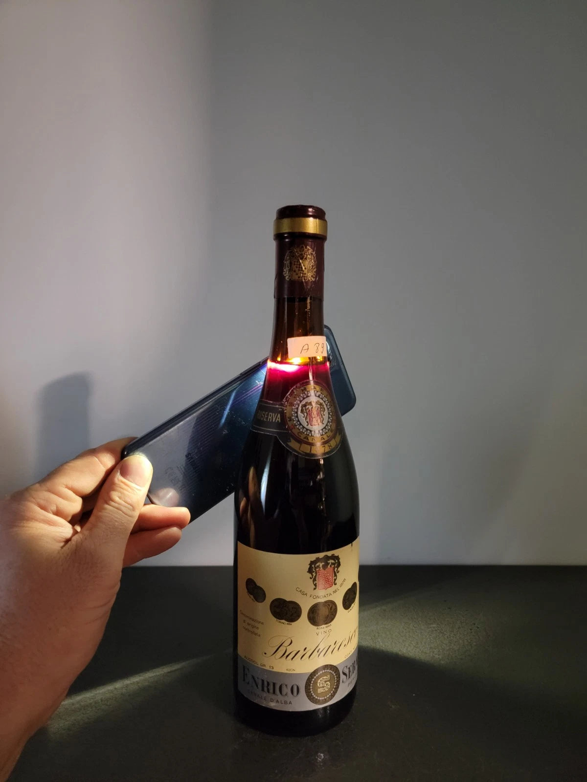Barbaresco Enrico Serafino 1966  Riserva bott..72 cl 13%