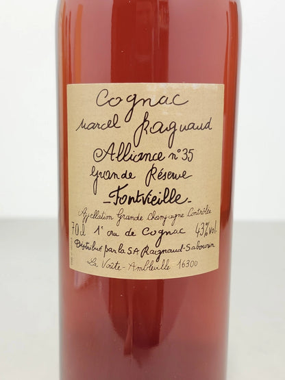 Cognac Alliance Marcel Ragnaud N.35 Grande Reserve Fontvieille 1er Cru 70 cl 43%