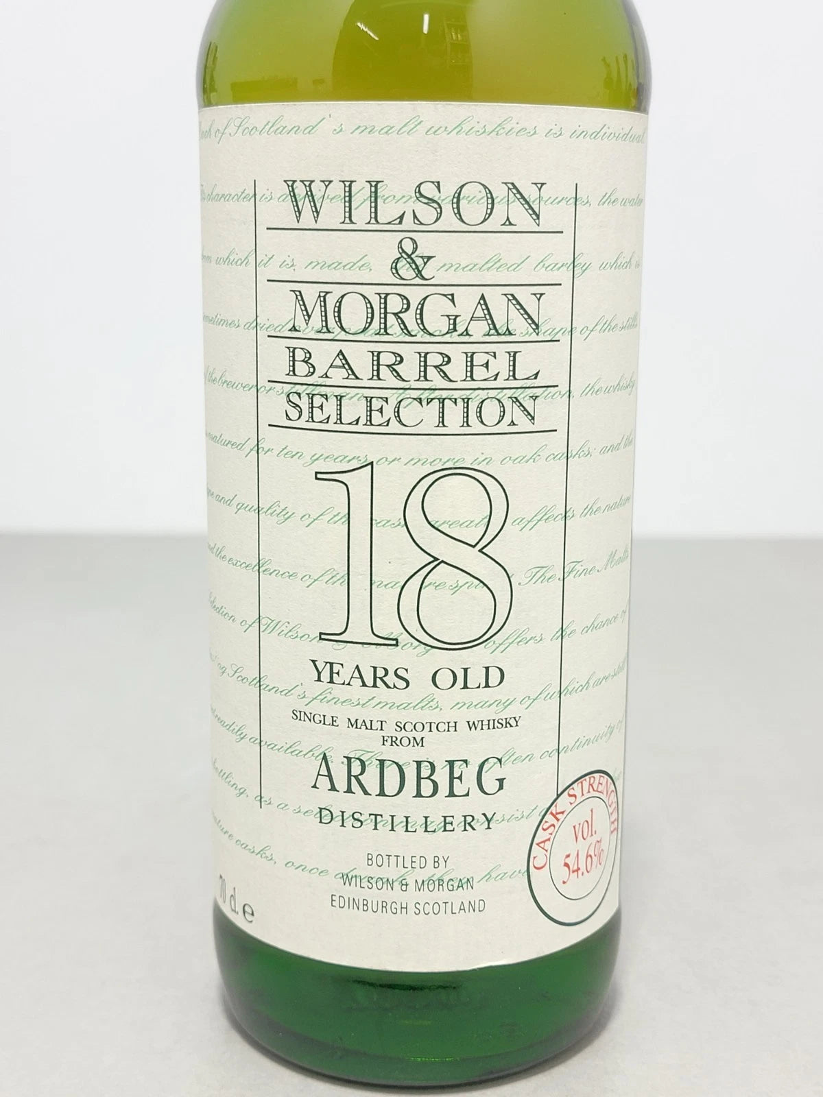 Whisky Ardbeg 18 years 1974 Wilson & Morgan imb. 1993