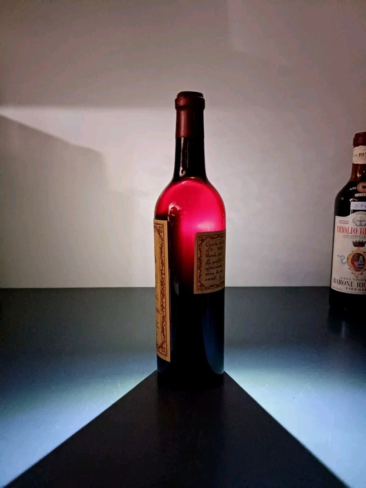Barolo Renato Ratti 1967 Antiche Cantine Abbazia dell'Annunziata 72 cl 13,5%