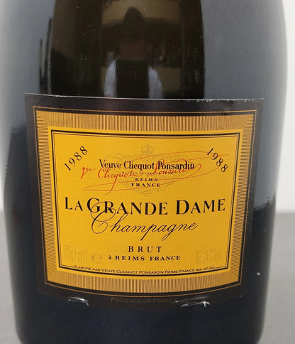 Champagne La Grande Dame 1988 Veuve Clicquot Ponsardin Brut bott. 75 cl