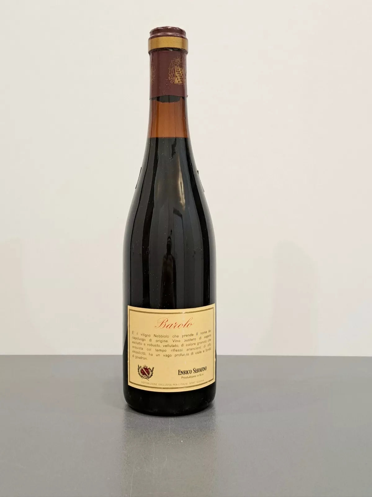 Barbaresco Enrico Serafino 1952 Riserva Speciale bott..72 cl  13%_2