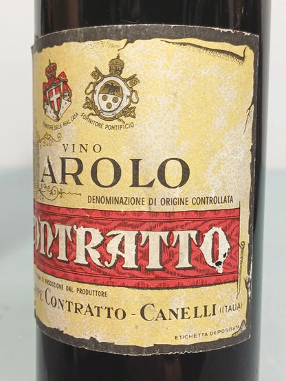 Barolo Contratto 1967 bott.72 cl