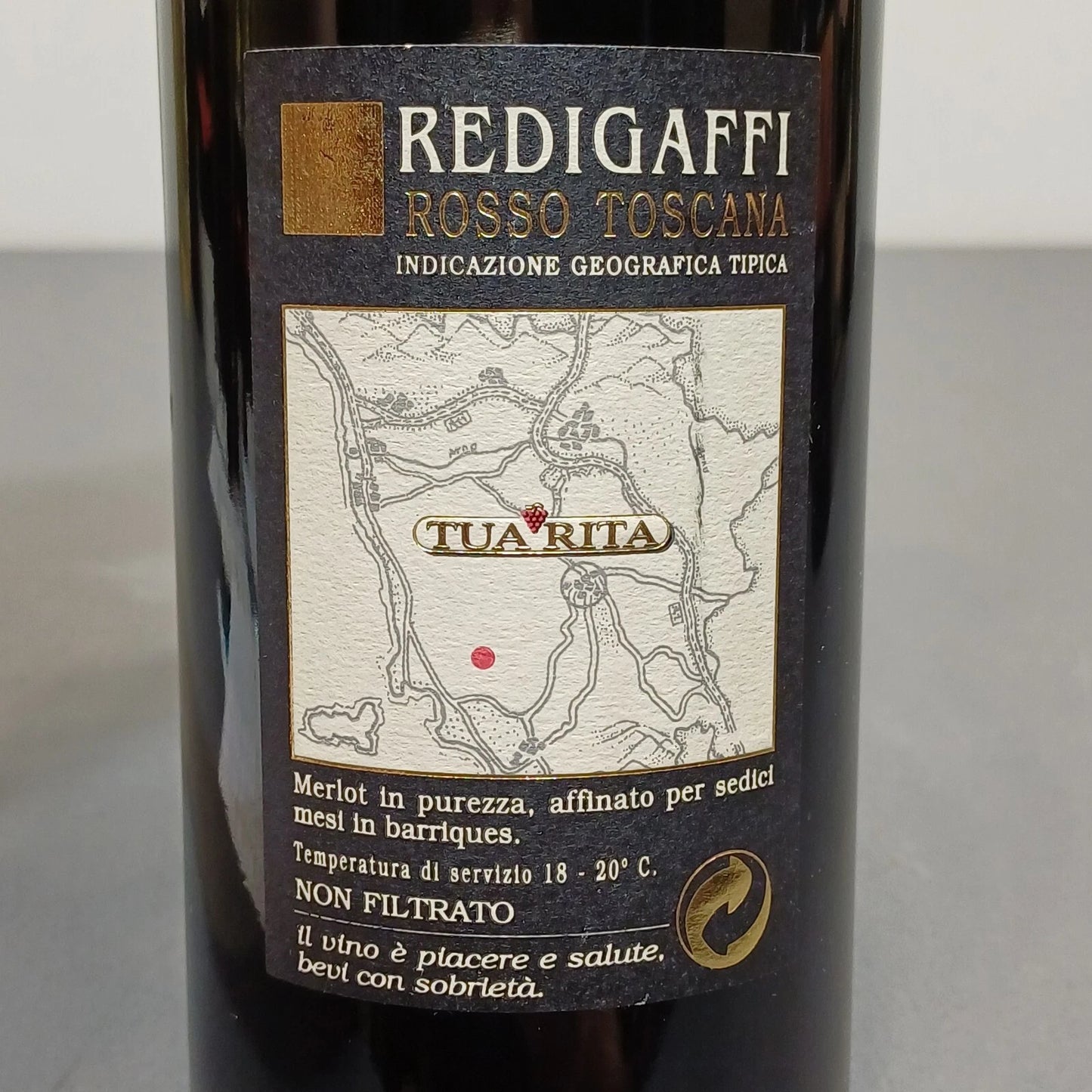 Redigaffi Tua Rita 2002 Rosso Toscana bott.75 cl 14.5%