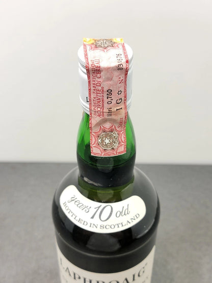 Whisky Laphroaig Unblended 10 years 1980s