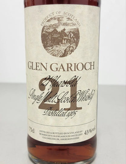 Whisky Glen Garioch 21 Years 1965 Single Malt Schotch Con  Box 75 cl 43%