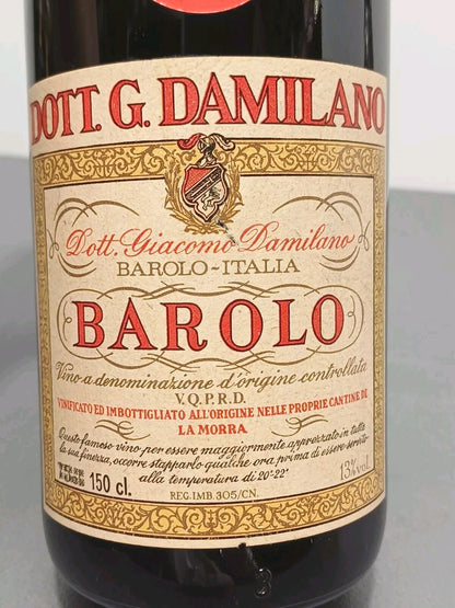 Barolo Damilano Magnum 1973 Giacomo Damilano La Mora bott.1.5 Litri