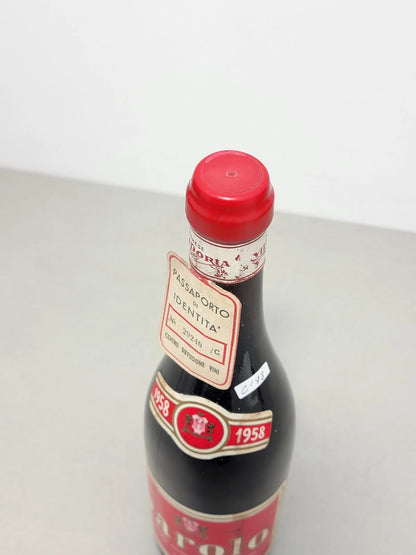 Barolo 1958 Marchese Villadoria Serralunga D'alba bott 72 cl, 13%