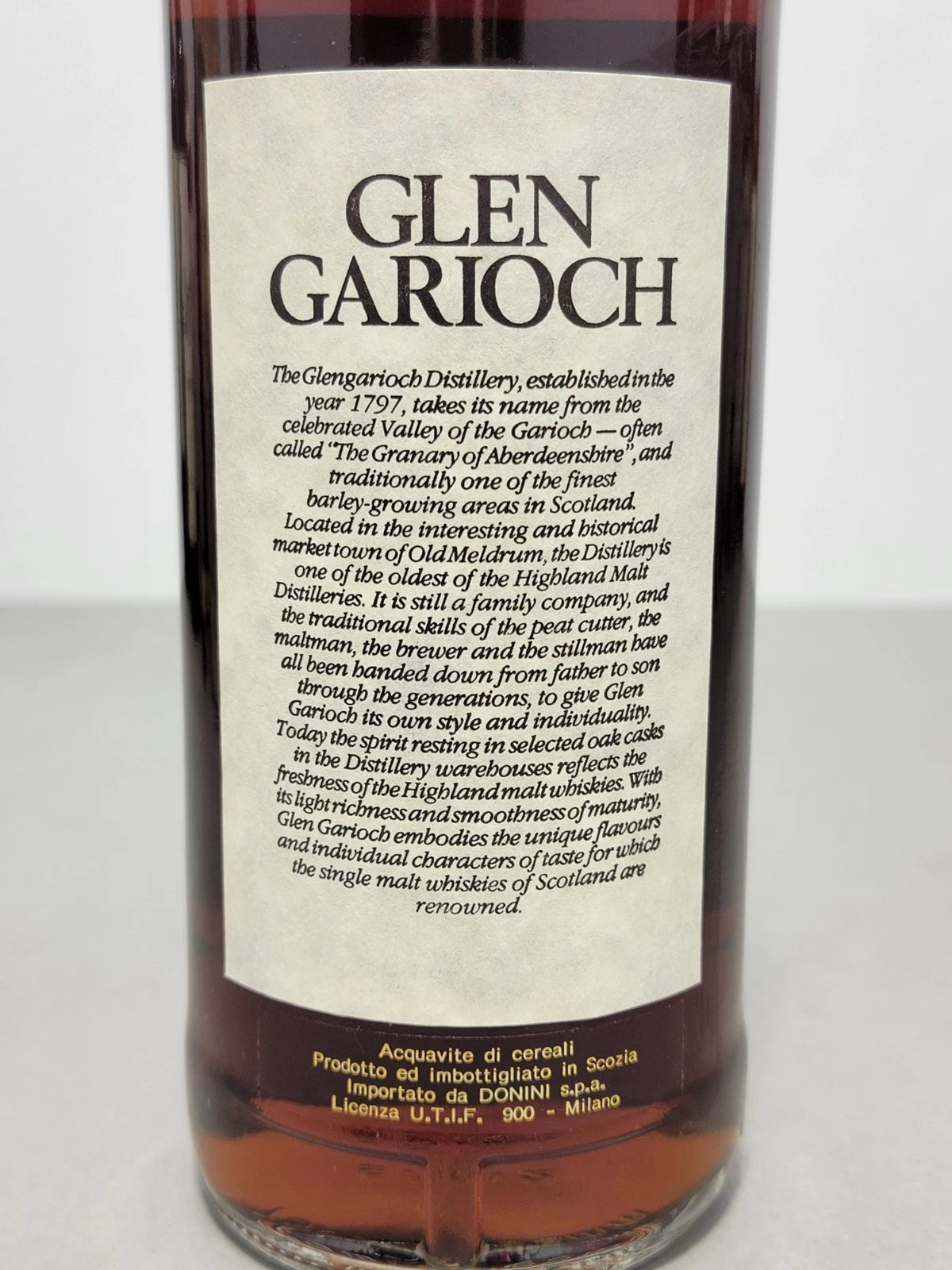 Whisky Glen Garioch 21 Years 1965 Single Malt Schotch Con  Box 75 cl 43%