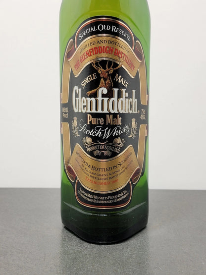 Glenfiddich 1980s Whisky Pure Malt Special Old Reserve William Grant bott.75 cl 43%