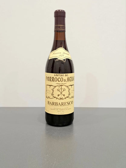 BarbarescoParroco Di Neive 1978 Riserva Speciale Vigneto Basarin bott.75 cl