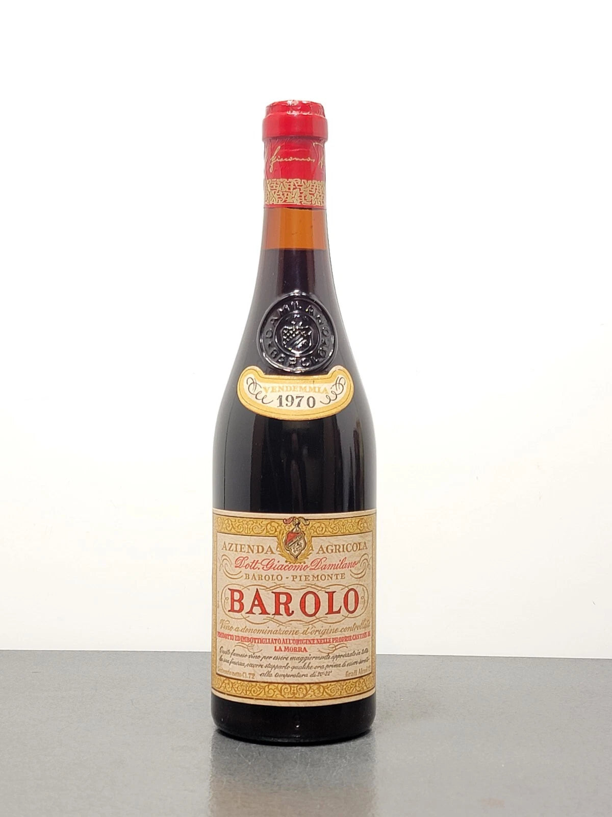 Barolo Giacomo Damilano 1970 bott.72 cl 13%