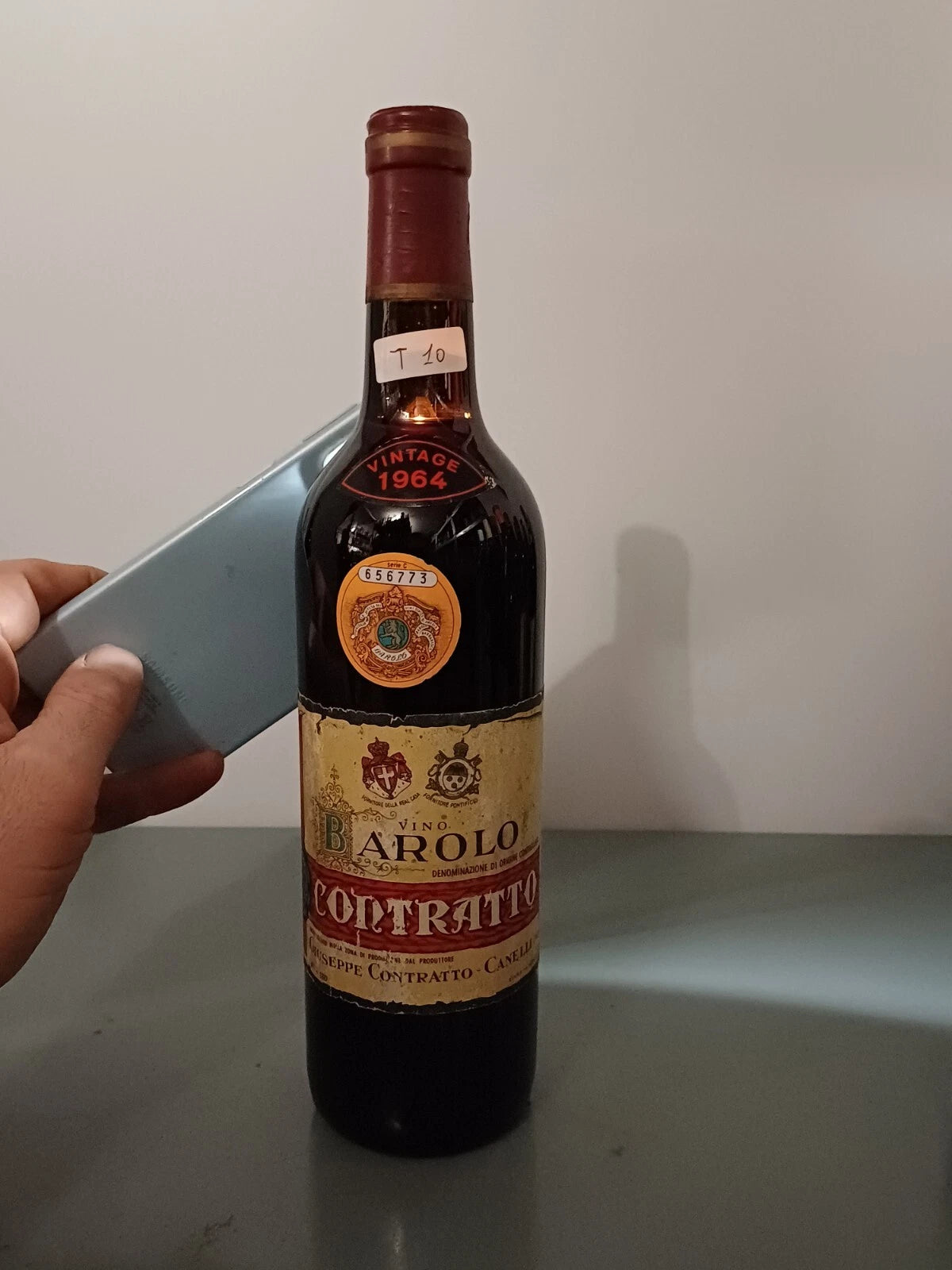 Barolo Contratto 1964 bott. 72 cl 13.5%