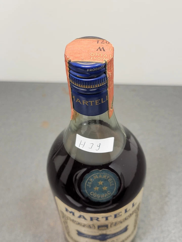 Cognac Martell 3 Stars 1960s bott.73 cl 40%