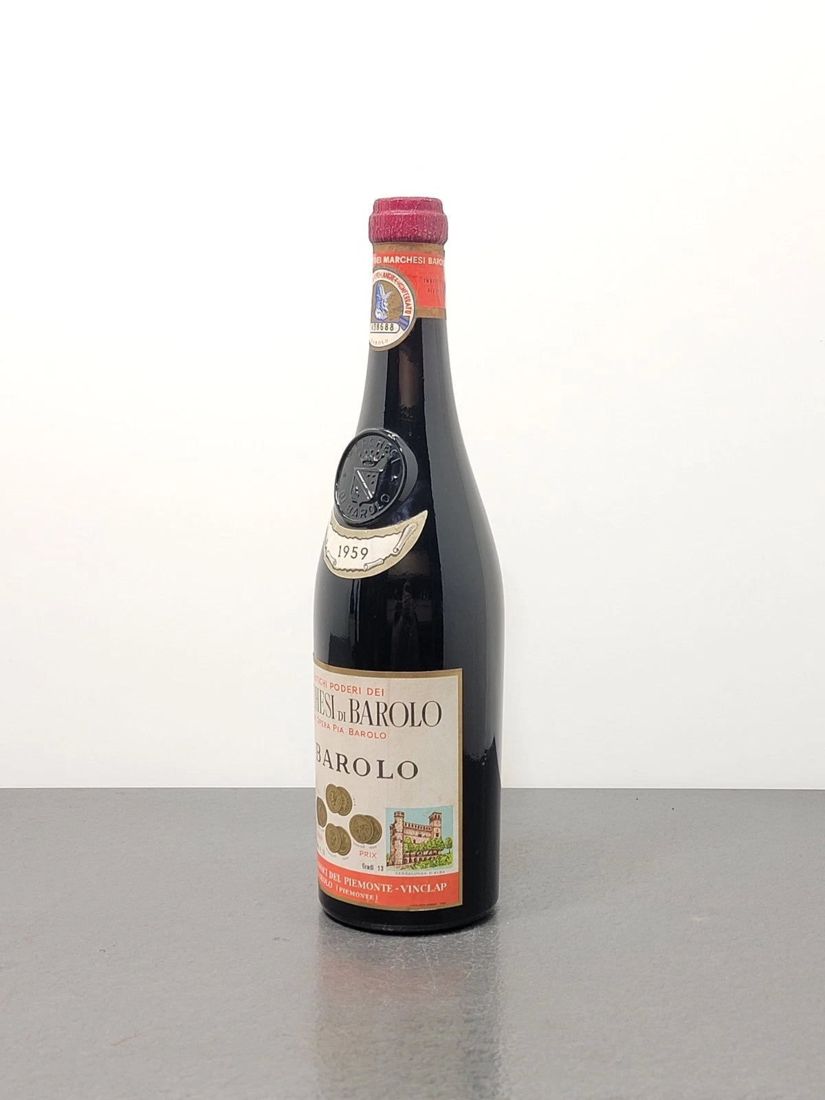 Barolo 1959 Marchesi di Barolo bott. 73 cl 13°