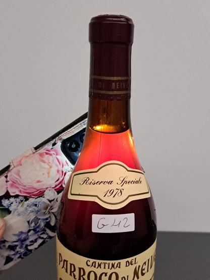 BarbarescoParroco Di Neive 1978 Riserva Speciale Vigneto Basarin bott.75 cl