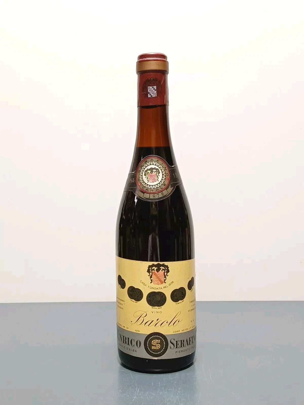 Barbaresco Enrico Serafino 1966  Riserva bott..72 cl 13%