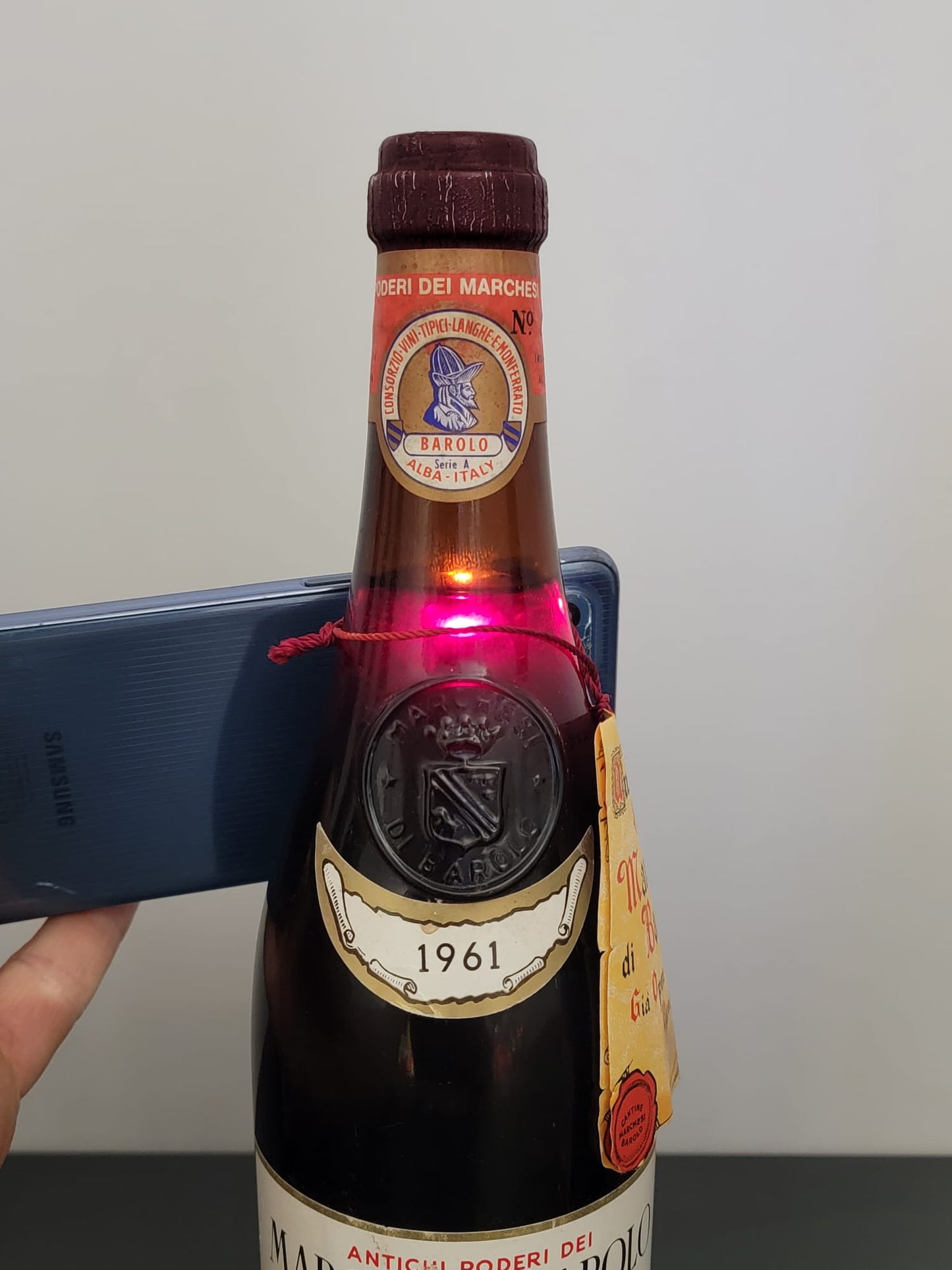 6 x Barolo Marchesi di Barolo 1961 bott.72 cl 13%