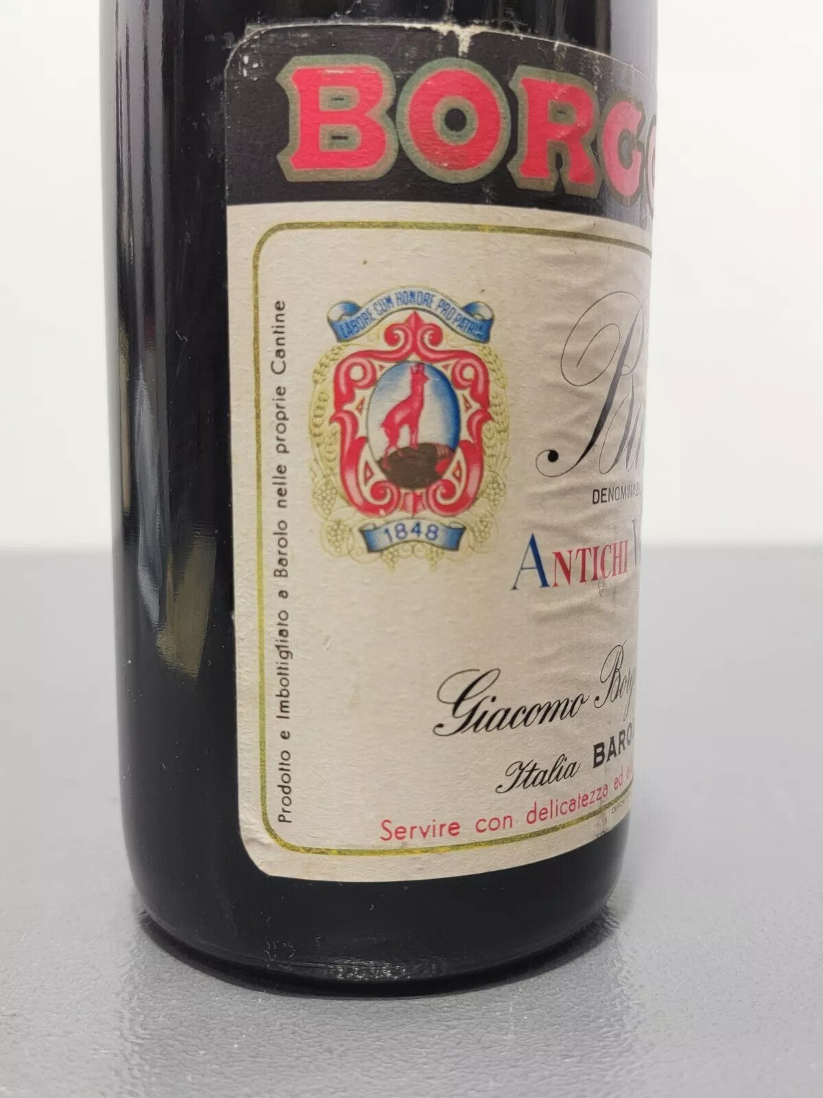 Barbaresco Borgogno Riserva 1964 bott.. 72 cl 13,5%