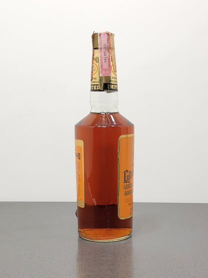 Whisky Old Grand Dad Kentucky Straight Bourbon 1970s bott.75 cl 40%